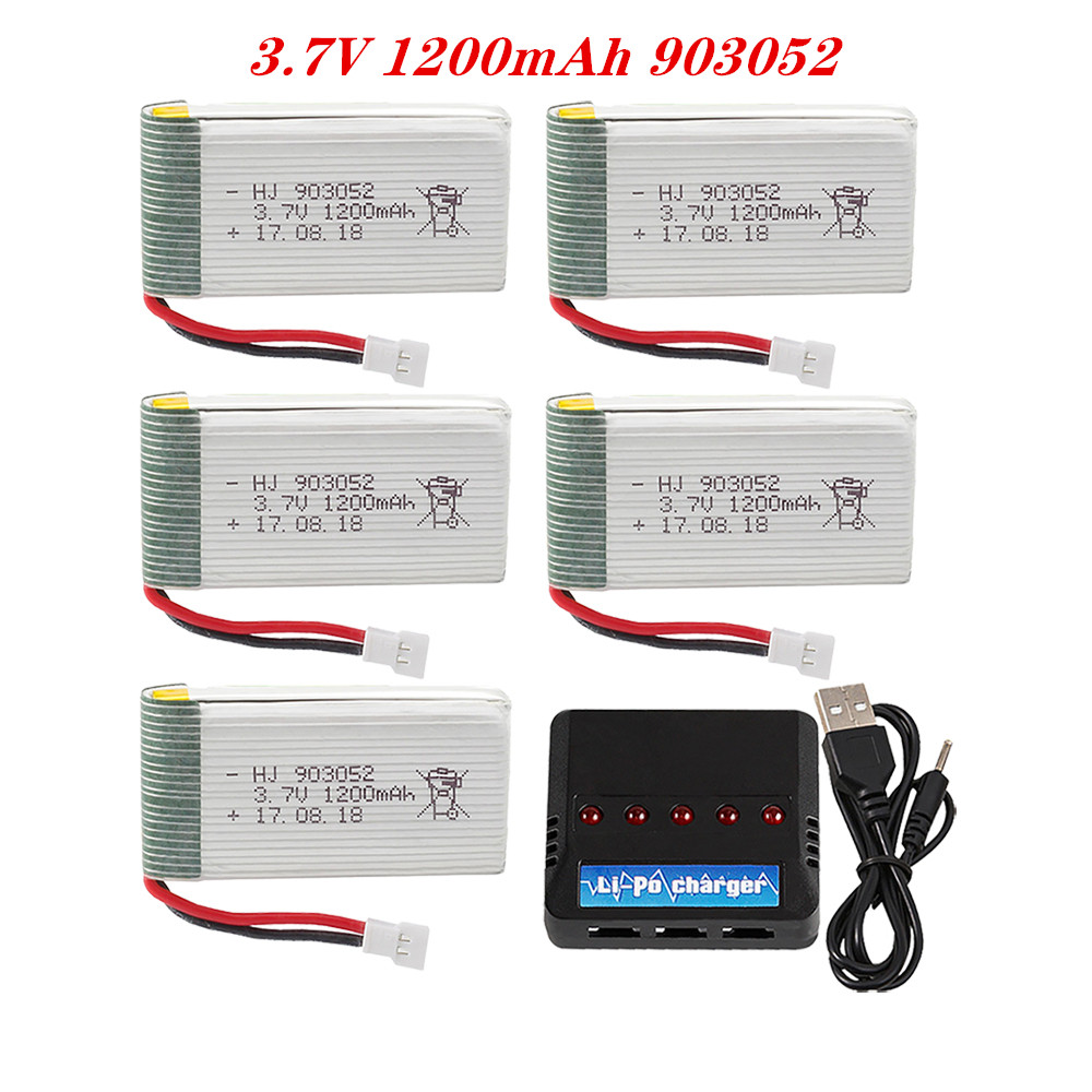 Drone Battery Charger - 3.7V 1200mah 903052 Lipo Battery Charger