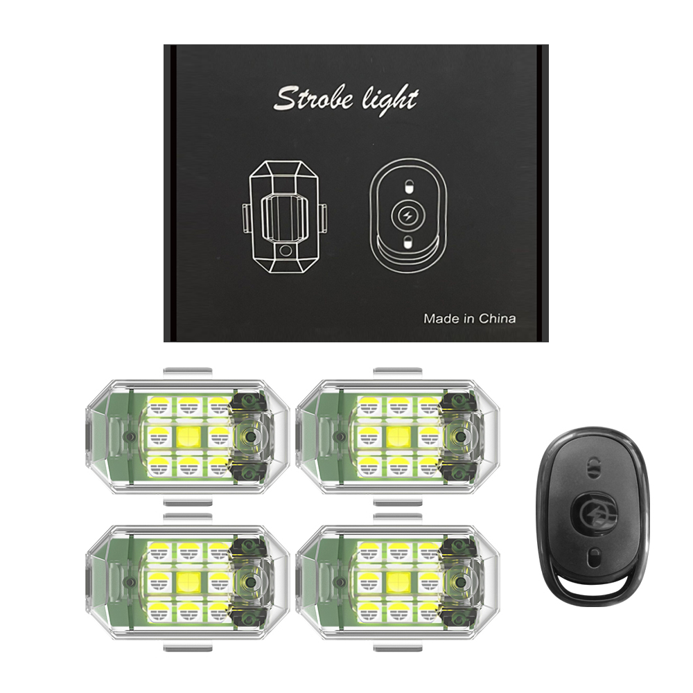 Drone Strobe Light - 1/2/4pcs Wireless LED Drone Strobe Light