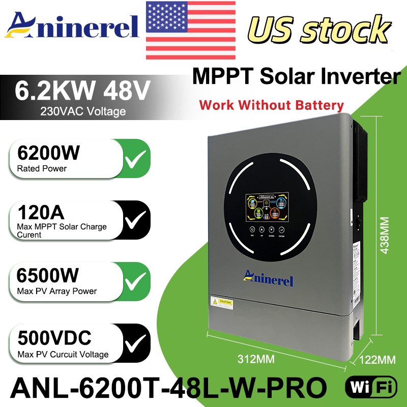 Aninerel 6.2KW 48V Hybrid Sola - Drone Solar Charger recension och pris