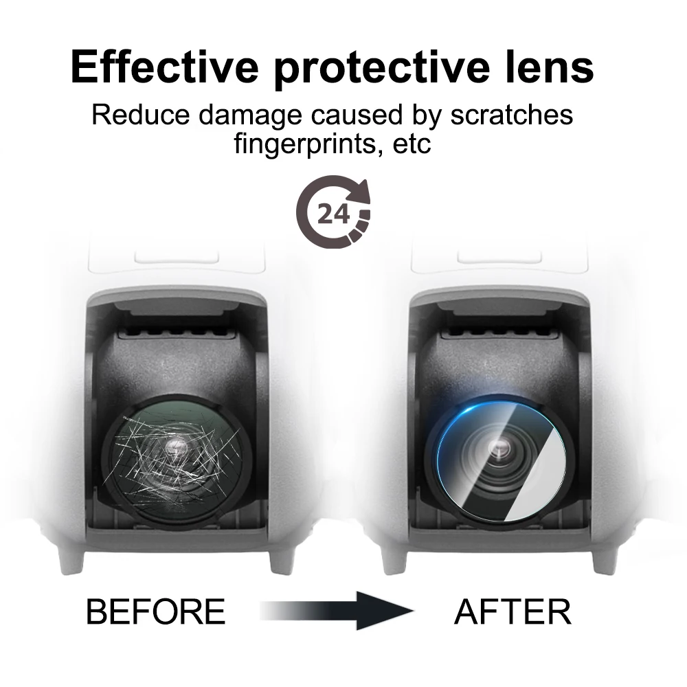 10/5/1PCS Tempered Glass Camer - Drone Neck Strap recension och pris