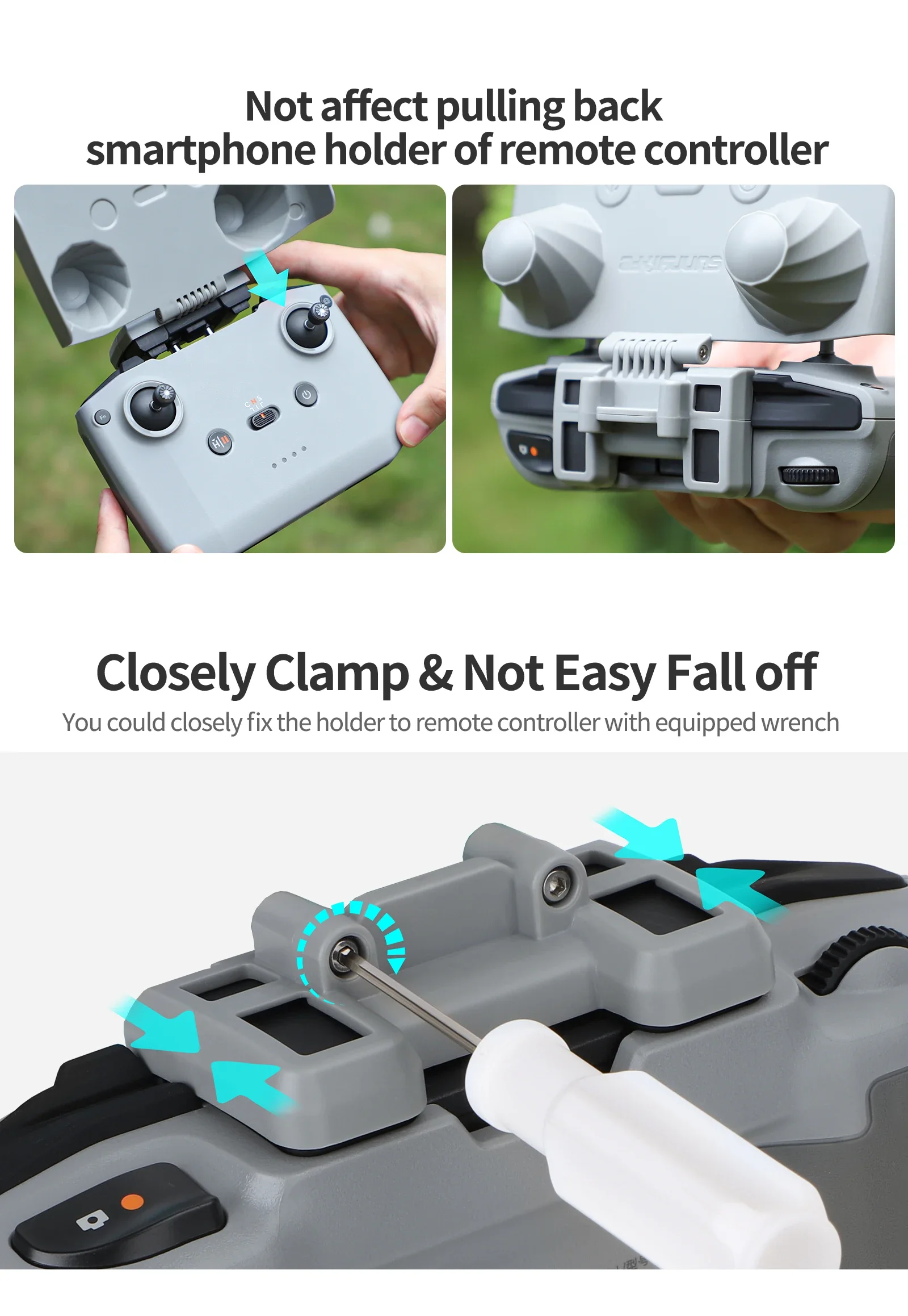 2 in 1 Controller Protector Su - Drone Tablet Mount recension och pris