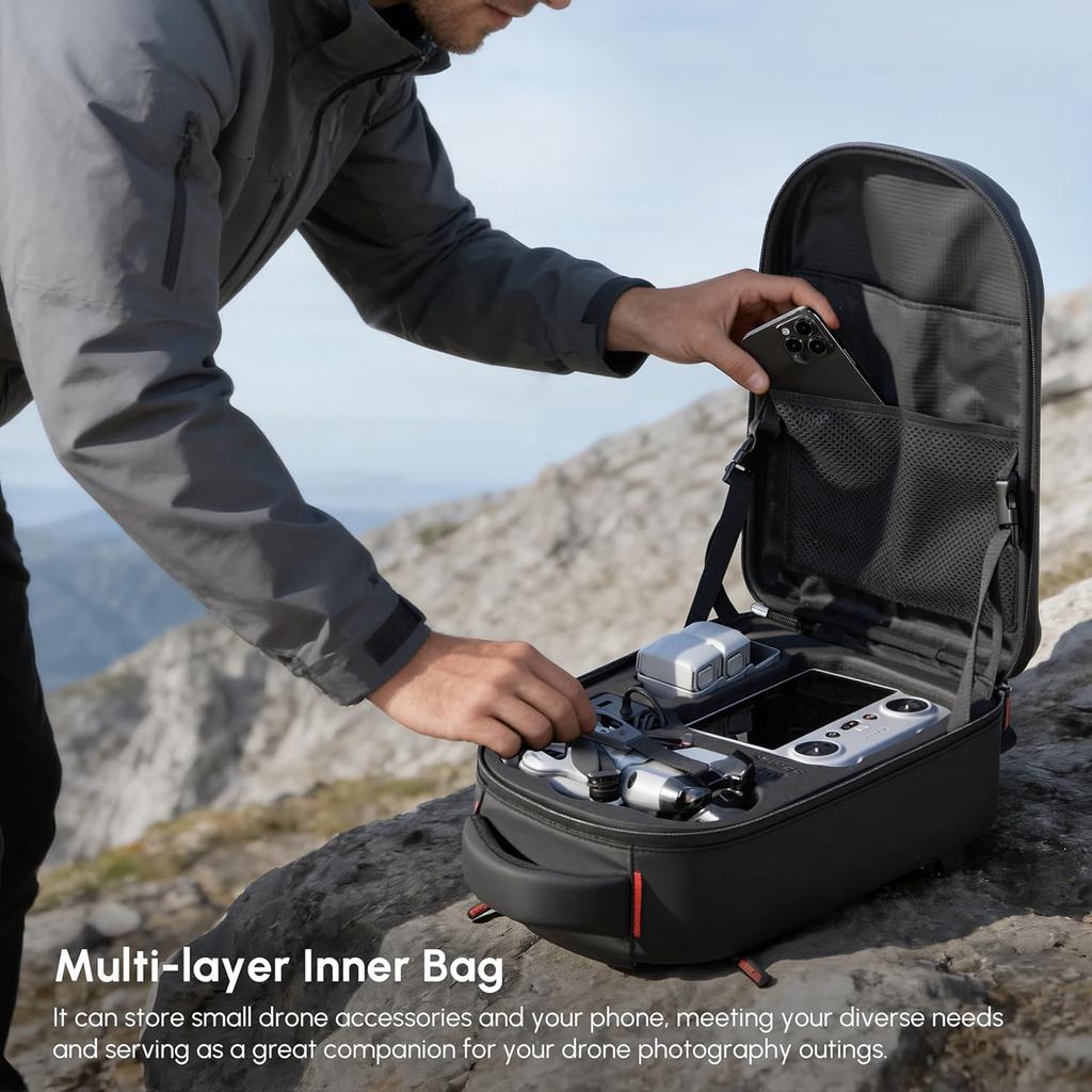 Waterproof Hard Carrying Backp - Drone Backpack recension och pris