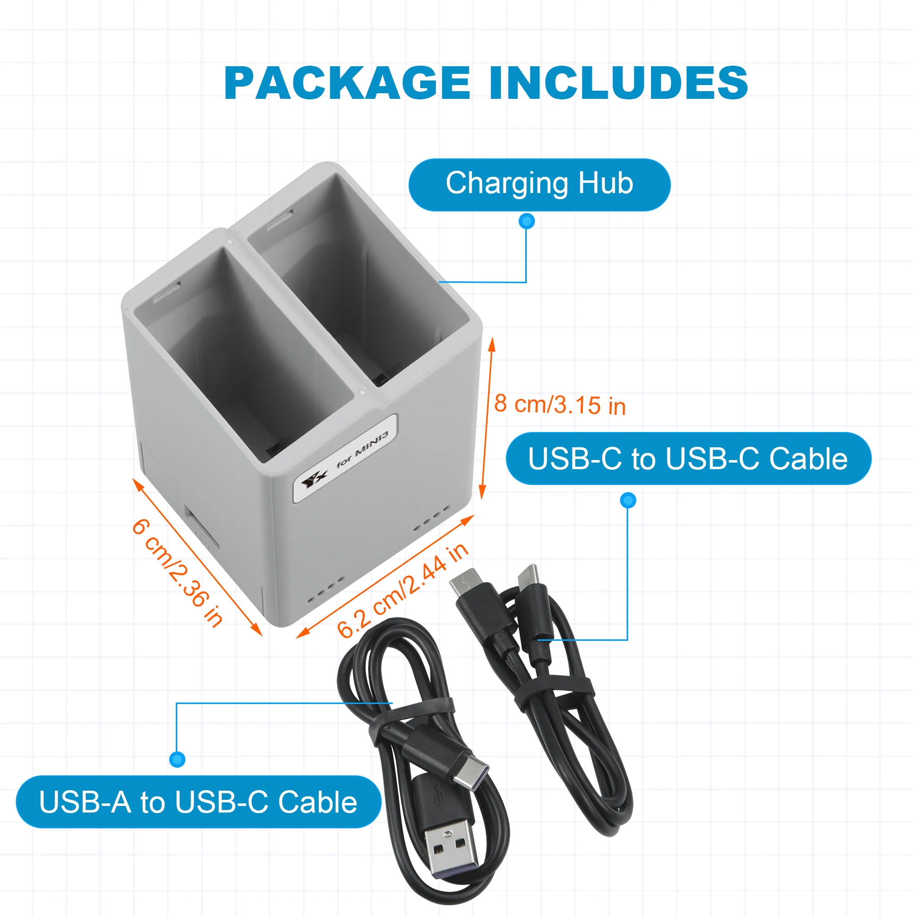 Charger Hub for DJI Mini 4 Pro - Drone Charging Hub recension och pris