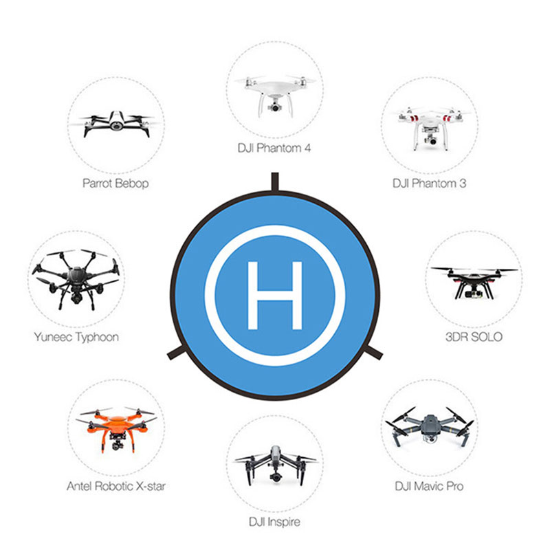 55cm Drone Quadcopters Accesso - Drone Landing Pad recension och pris