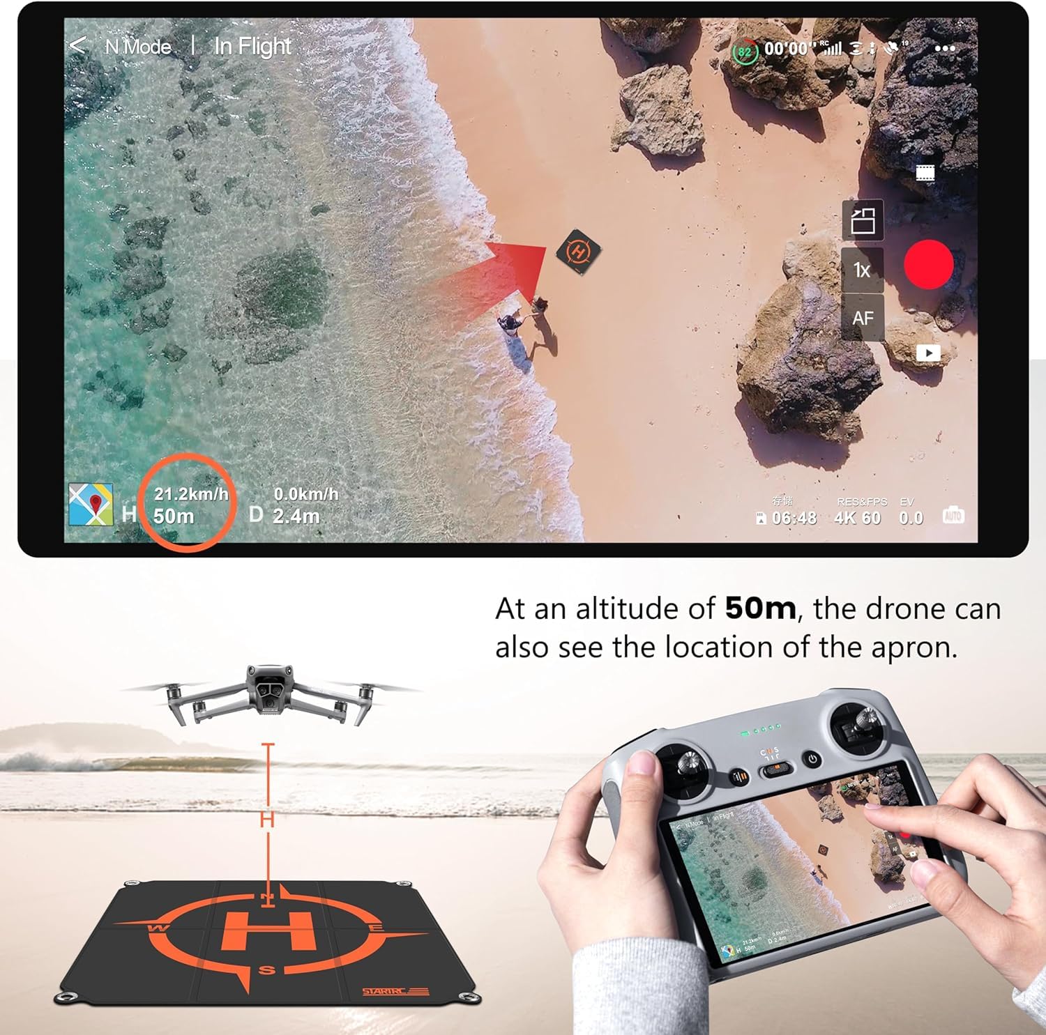 STARTRC Drone Landing Pad, Uni - Drone Landing Pad recension och pris