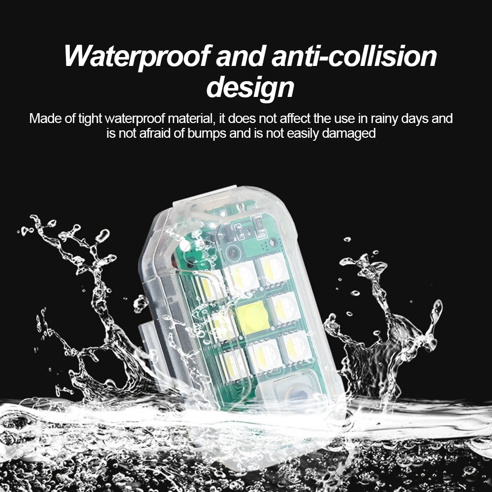 Wireless Remote Control LED Ai - Drone Strobe Light recension och pris