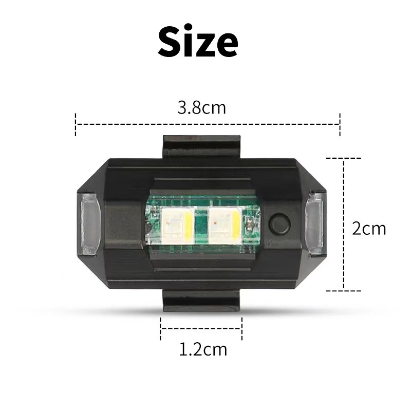Motorcycle Lights Drone Strobe - Drone Strobe Light recension och pris