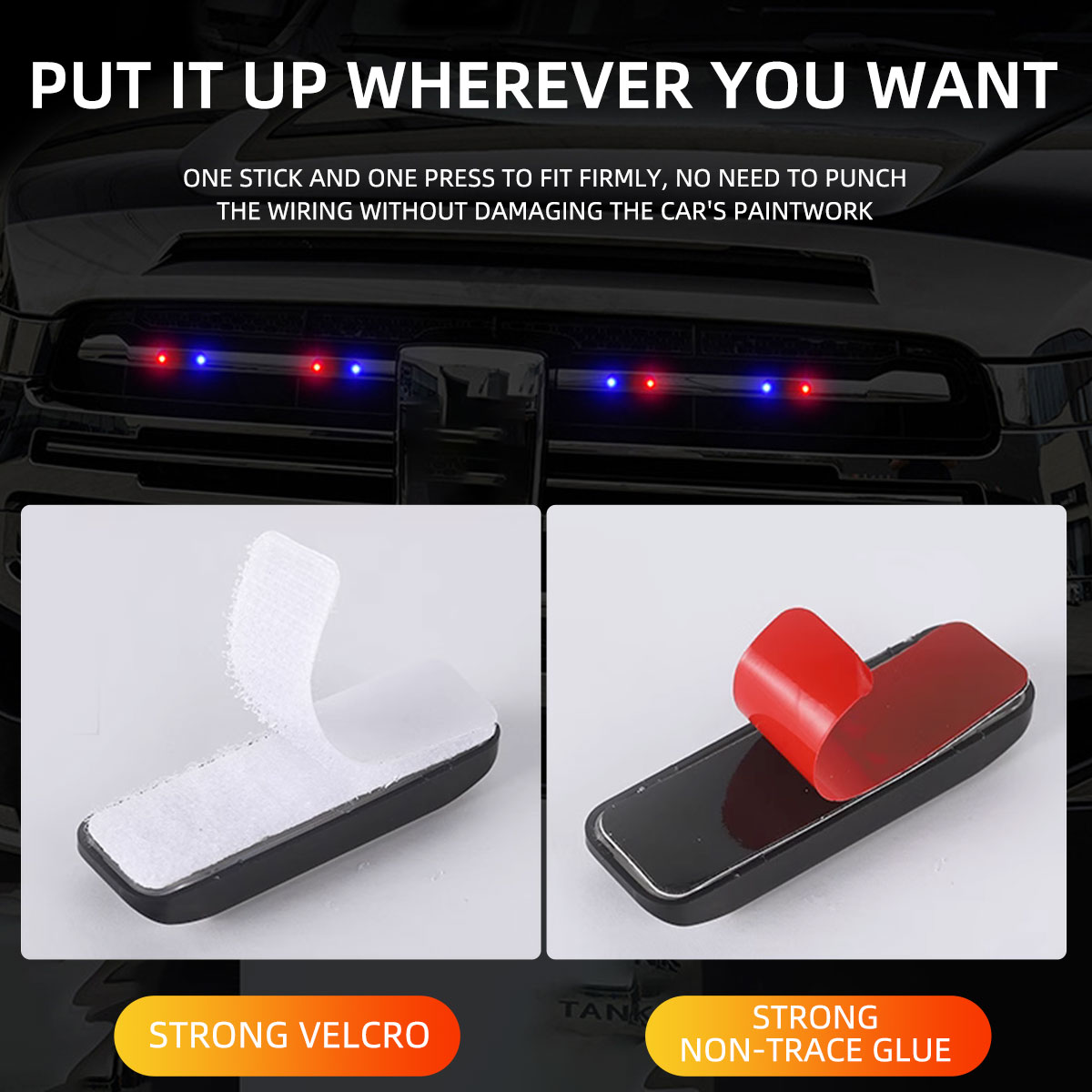 Solar Power Anti-Theft Alarm L - Drone Strobe Light recension och pris