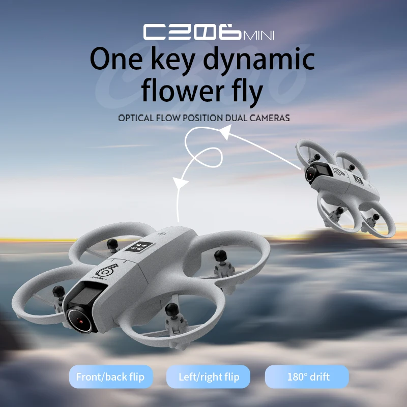 CZ06 Mini RC Quadcopter Drone  - Drone Remote Controller Lanyard recension och pris
