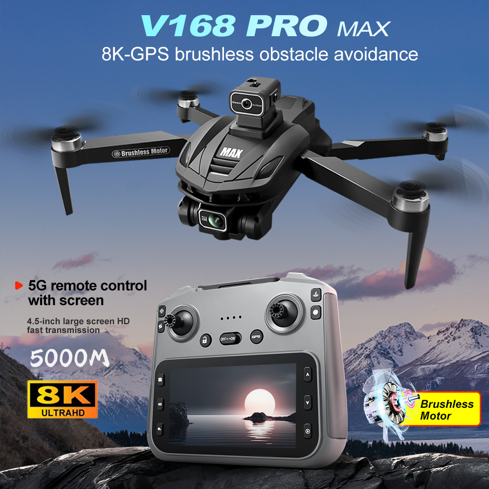 V168 PRO Max GPS Drone 8K Prof - Drone Battery Adapter recension och pris