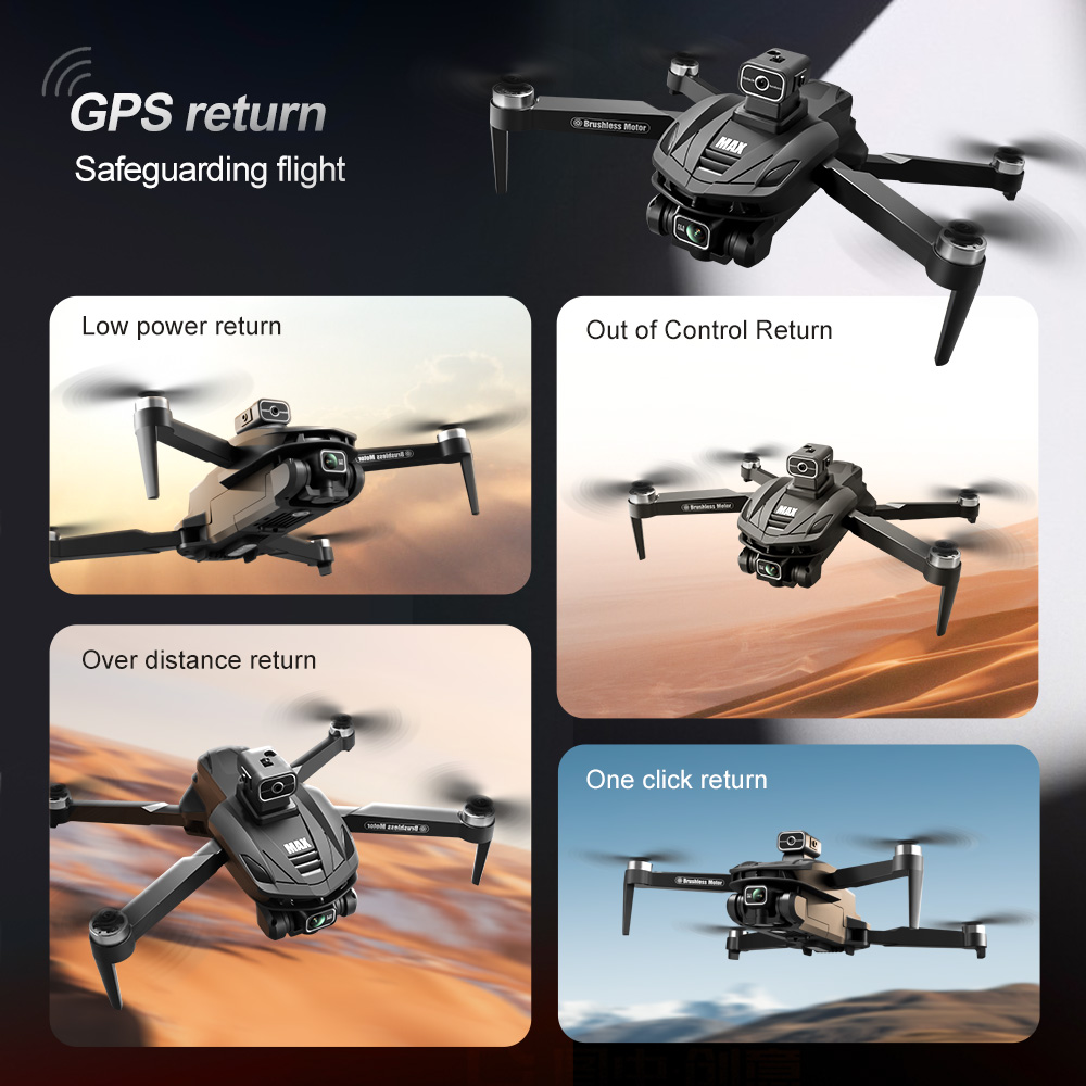 V168 PRO Max GPS Drone 8K Prof - Drone Battery Adapter recension och pris