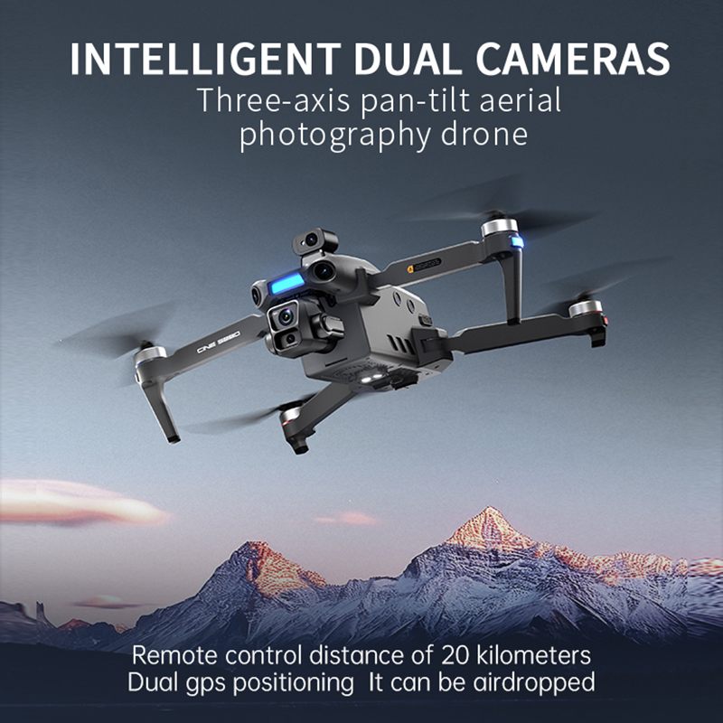 2026 New 8K Dual Camera Drone  - Drone Battery Adapter recension och pris