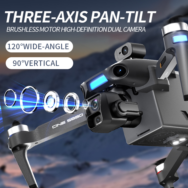 2026 New 8K Dual Camera Drone  - Drone Battery Adapter recension och pris