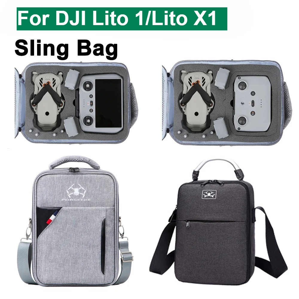 For DJI Lito 1/Lito X1 Portabl - Drone Carrying Case recension och pris