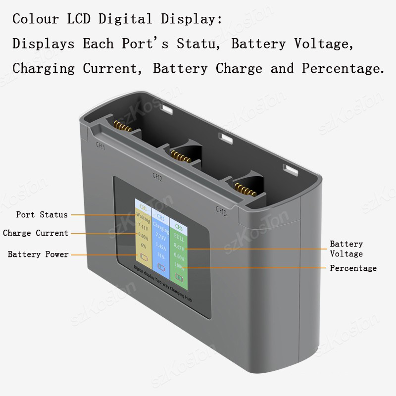 For DJI Mavic Mini 2/SE Mini 4 - Drone Charging Hub recension och pris