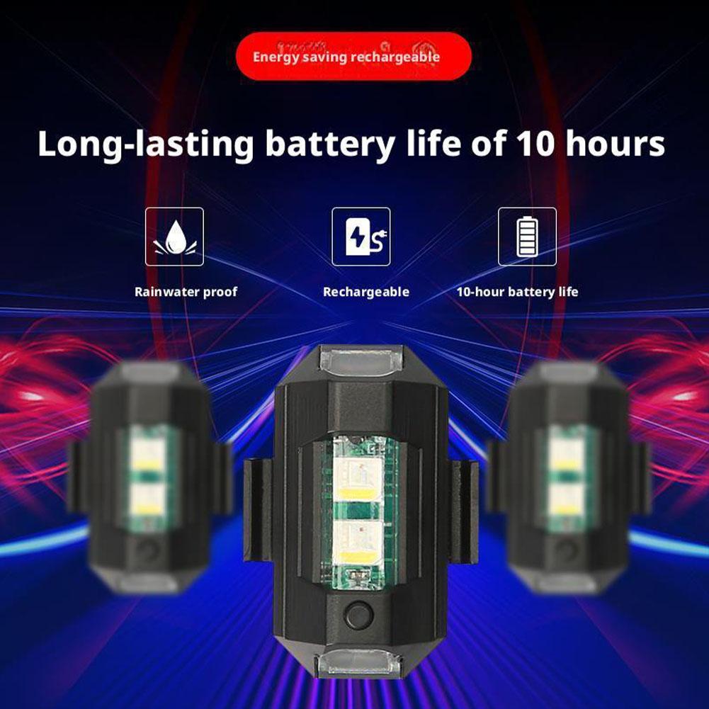 2PCS Mini LED Strobe Lights De - Drone Strobe Light recension och pris