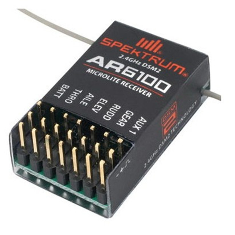 AR6100 DSM2 6CH 2.4GHz Receive - Drone Battery Adapter recension och pris
