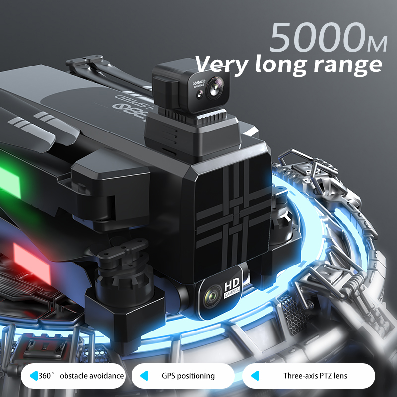 A380 Drone 4K HD Three Axis An - Drone Battery Adapter recension och pris