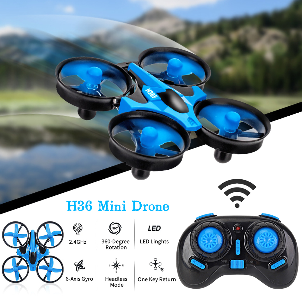 JJRC H36 Mini Rc Drone 4ch 6-A - Drone Remote Controller Lanyard recension och pris