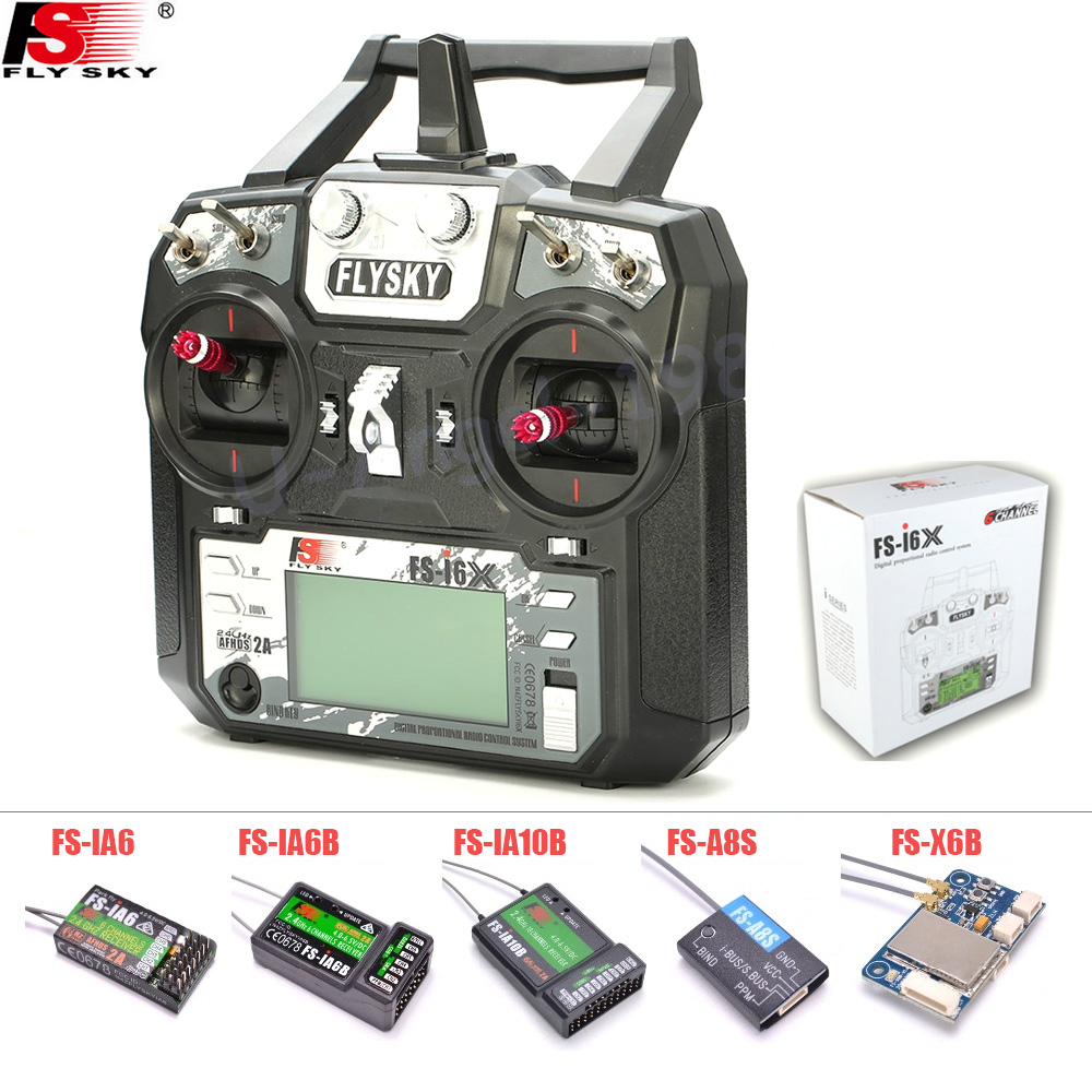FLYSKY FS-i6X FS i6X 10CH 2.4G - Drone Battery Adapter recension och pris