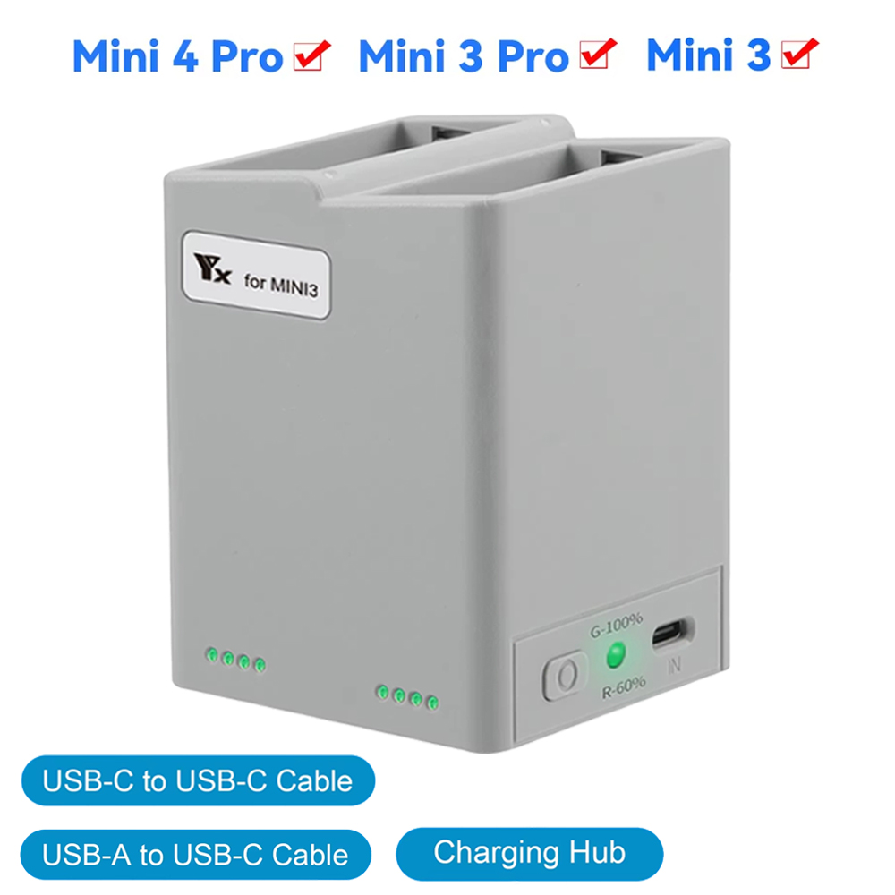 For DJI Mini 3Pro/4Pro Battery - Drone Charging Hub recension och pris