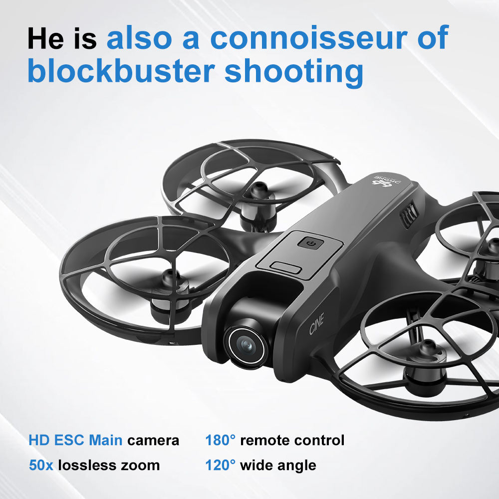 V666 Foldable Mini Drone 4K Du - Drone Battery Adapter recension och pris