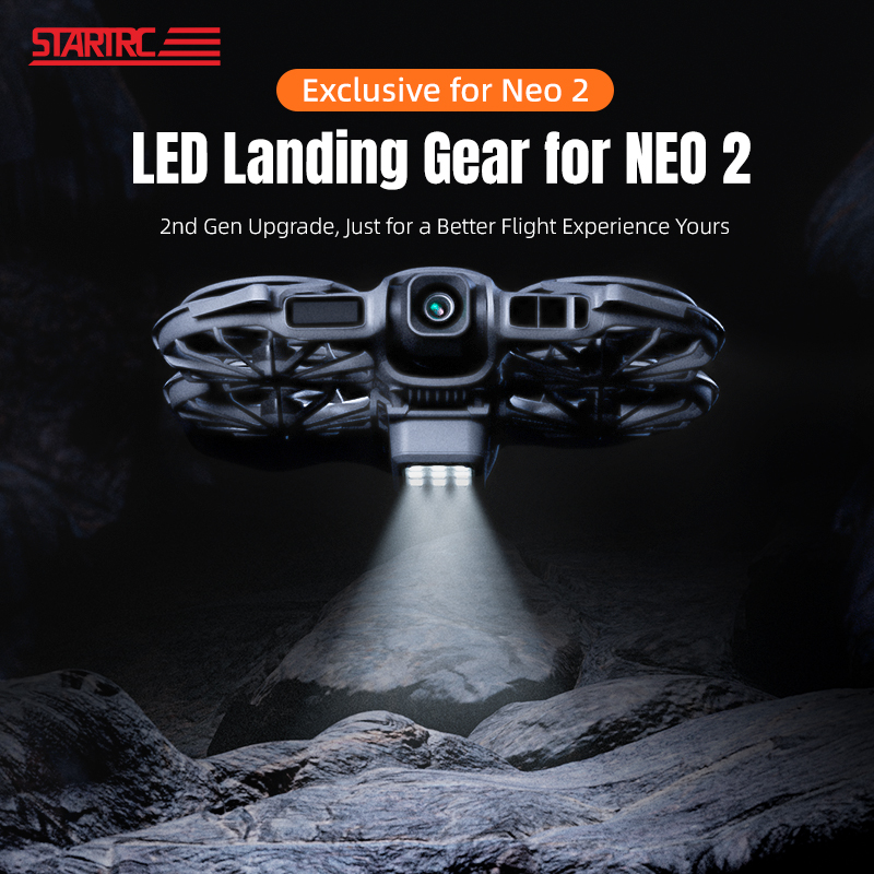STARTRC LED Landing Gear for D - Drone Strobe Light recension och pris