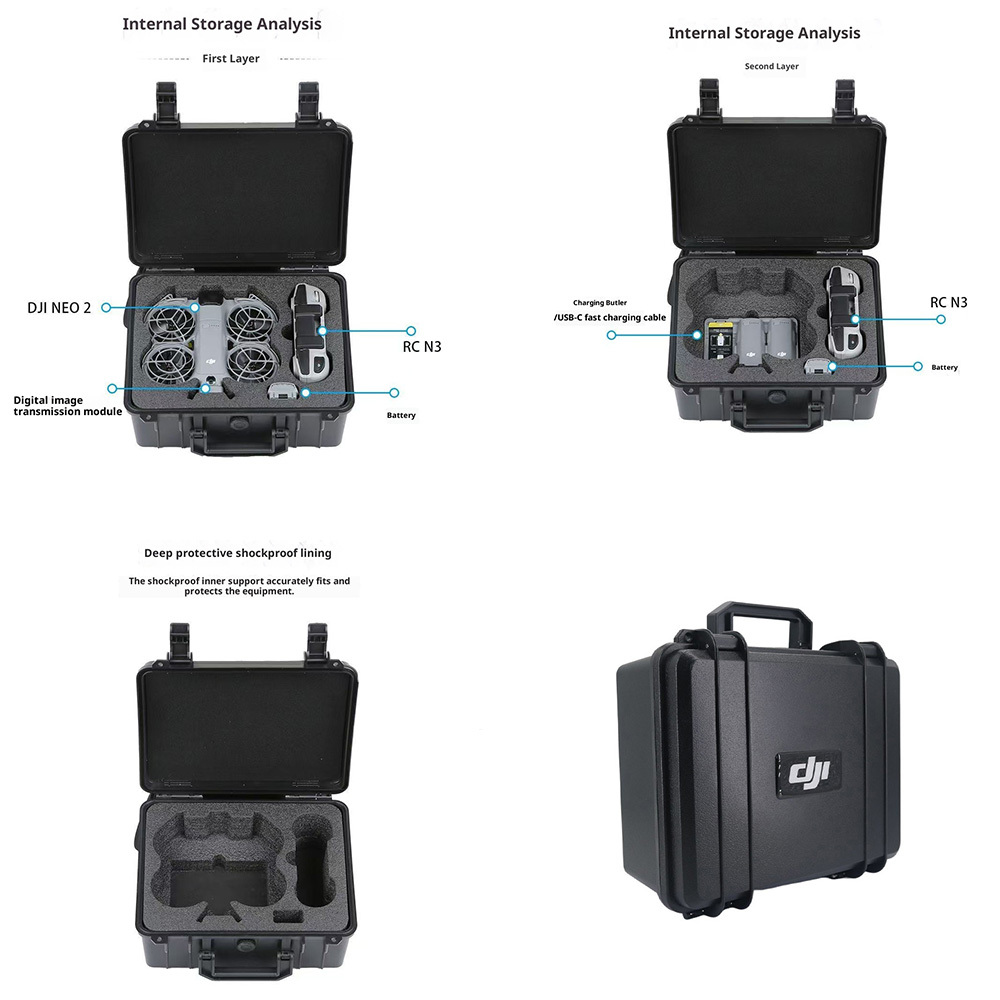 Suitable for DJI NEO2 Protecti - Drone Carrying Case recension och pris