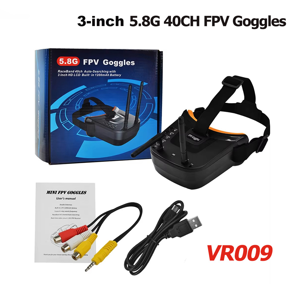 VR009 FPV Video Goggles 3Inch  - Drone Controller Screen recension och pris